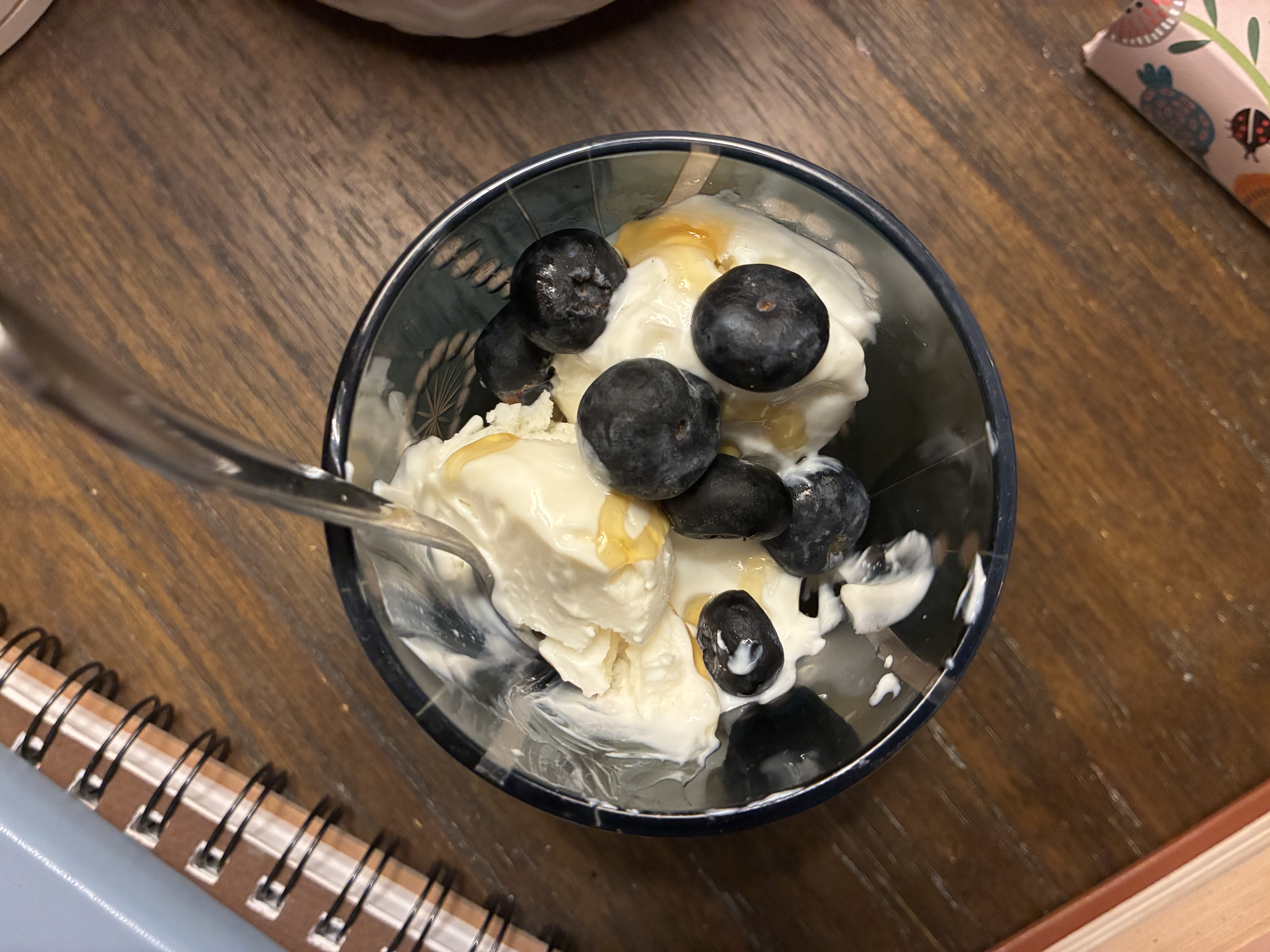 My first attempt at frozen yogurt!